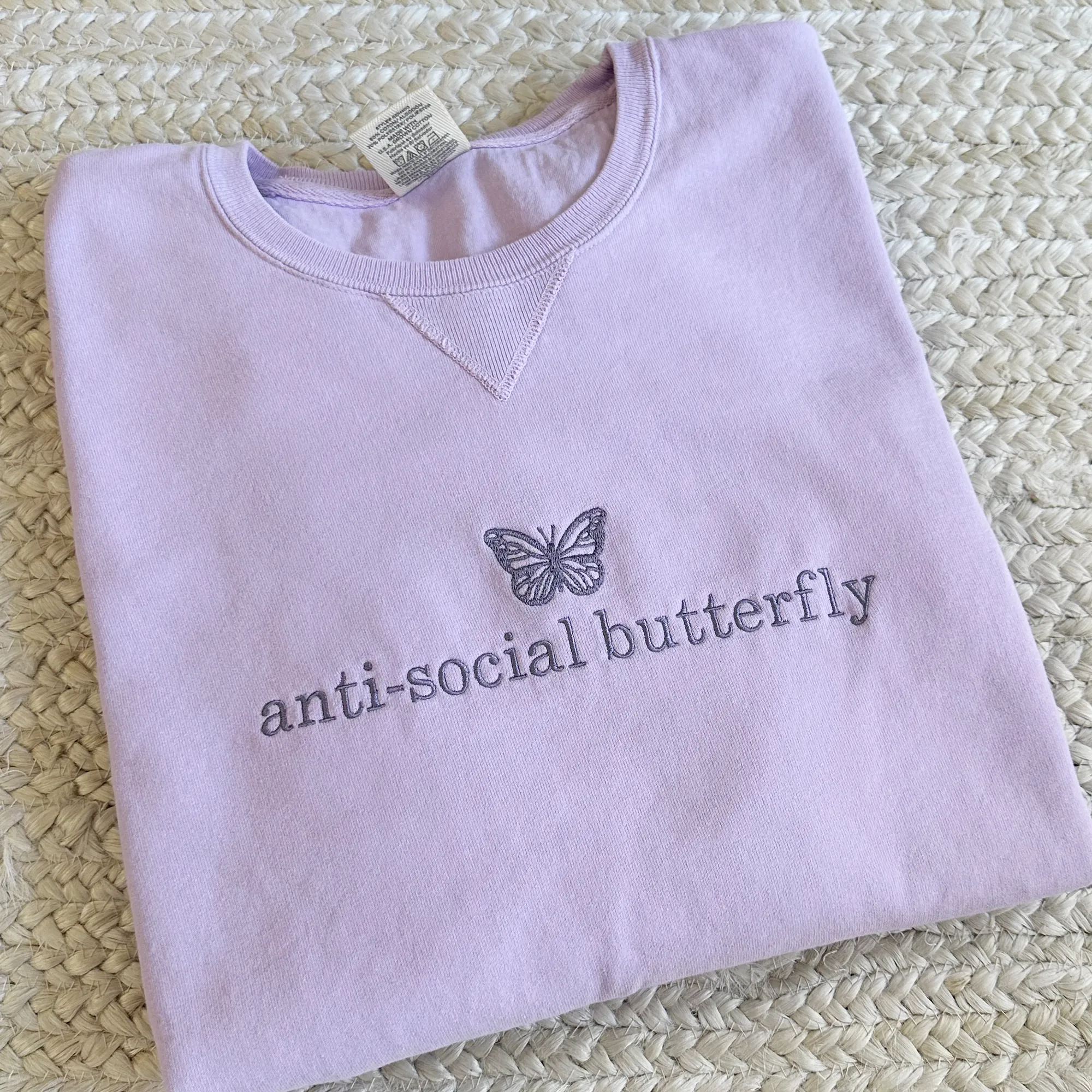 Anti-Social Butterfly Sweatshirt