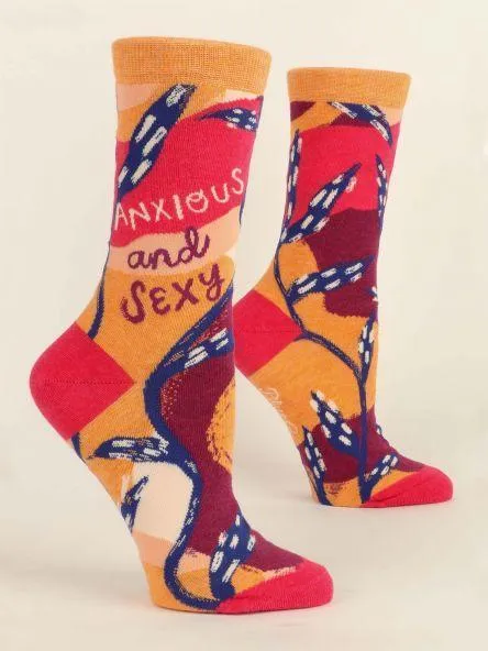 Anxious & Sexy Women's Crew Socks