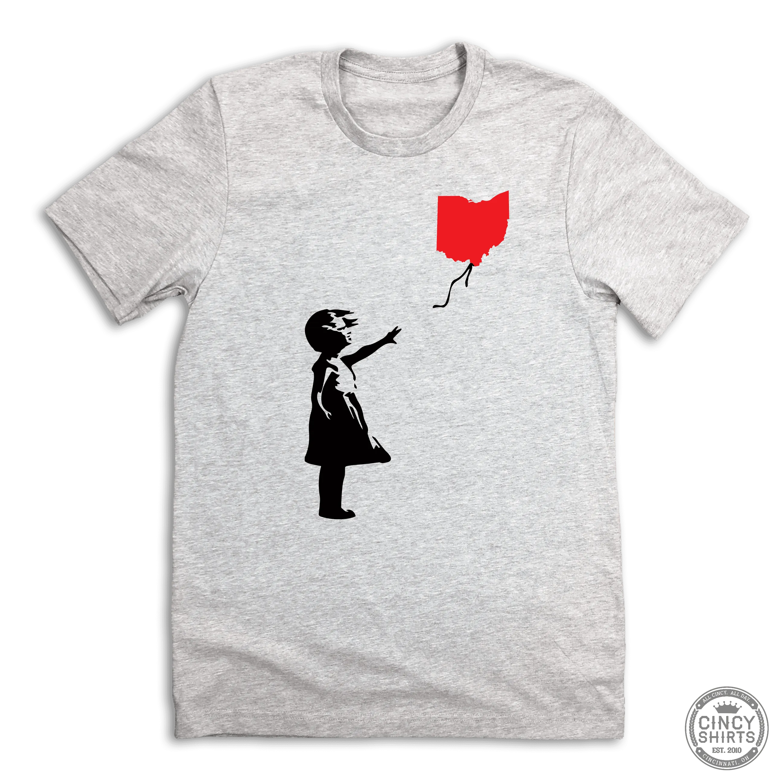 Banksy Ohio Balloon Girl