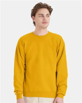 Custom Embroidered - Hanes - Ecosmart® Crewneck Sweatshirt - Gold - P160