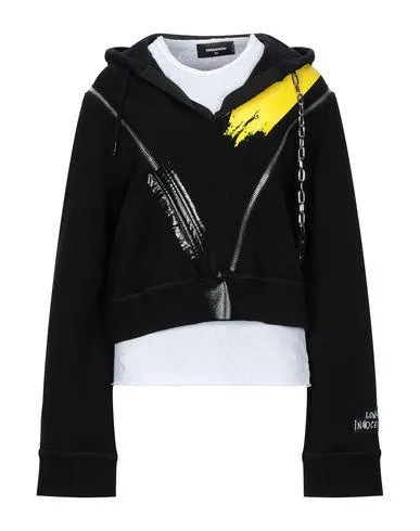 Dsquared2 Women Sweatshirt Black XS INT