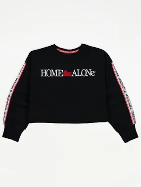 George Girls Home Alone Cropped Sweatshirt