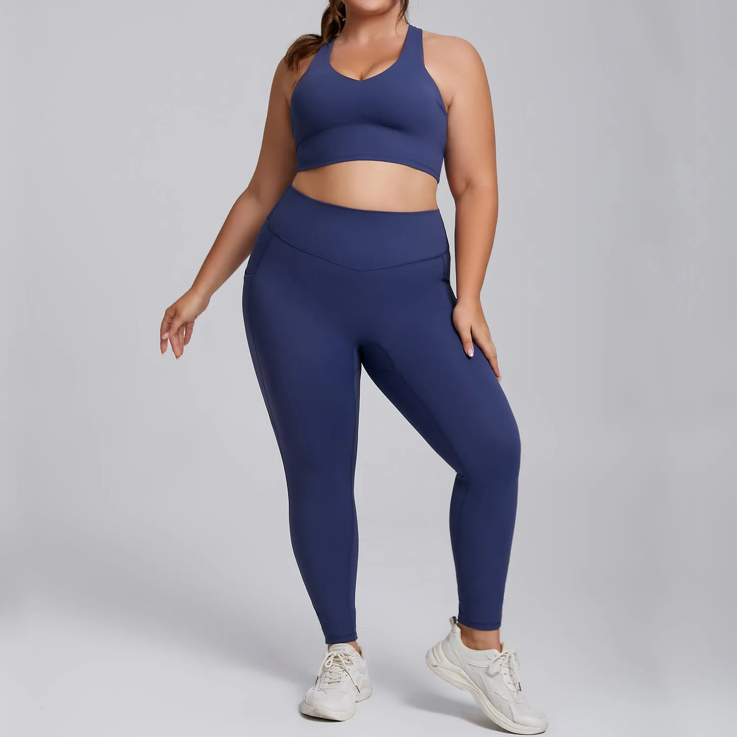 LovelyRLovely Women's Plus Size Leggings Stretch Suit