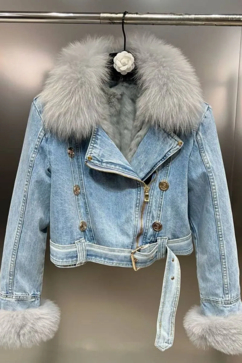 LUMIRA FAUX FUR JACKET