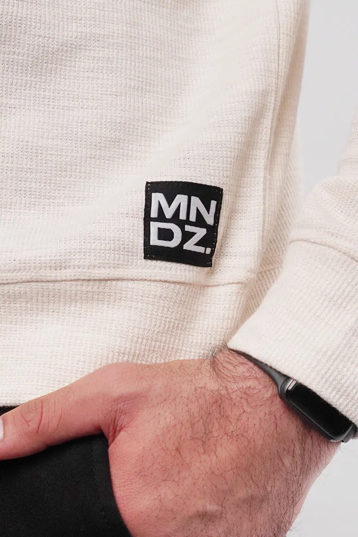 Thermal Sweatshirt - Cream