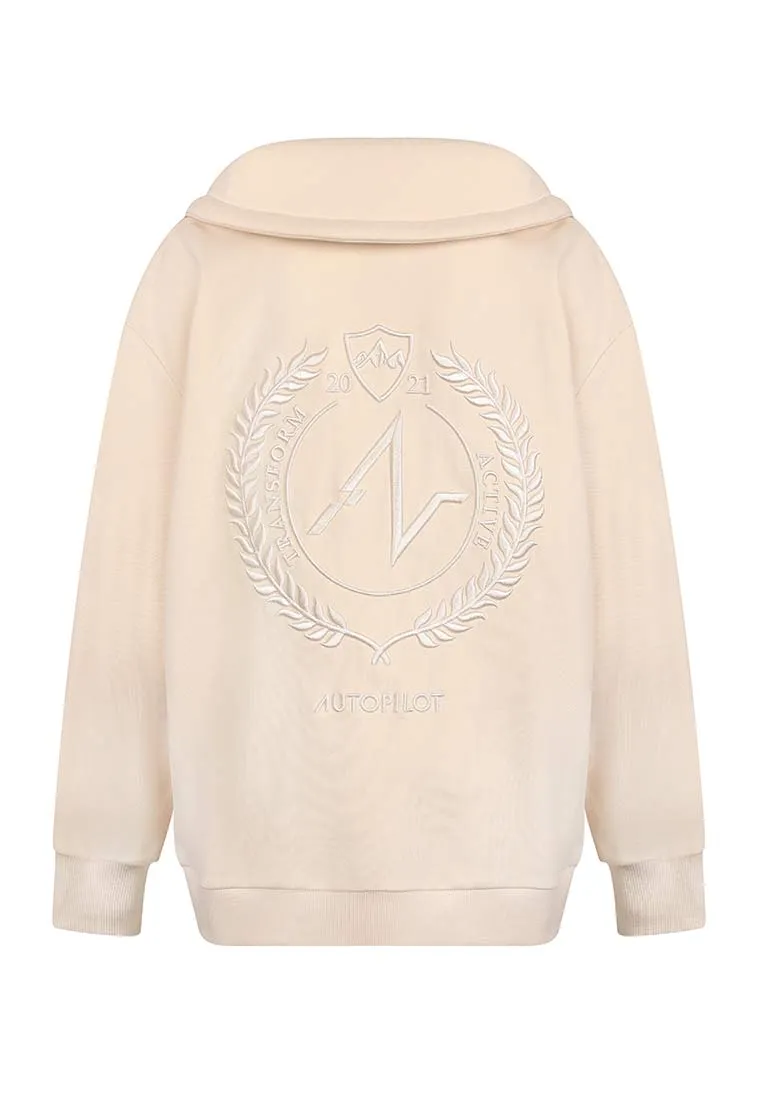 Work The Spirit Collegiate Cropped Sweatshirt