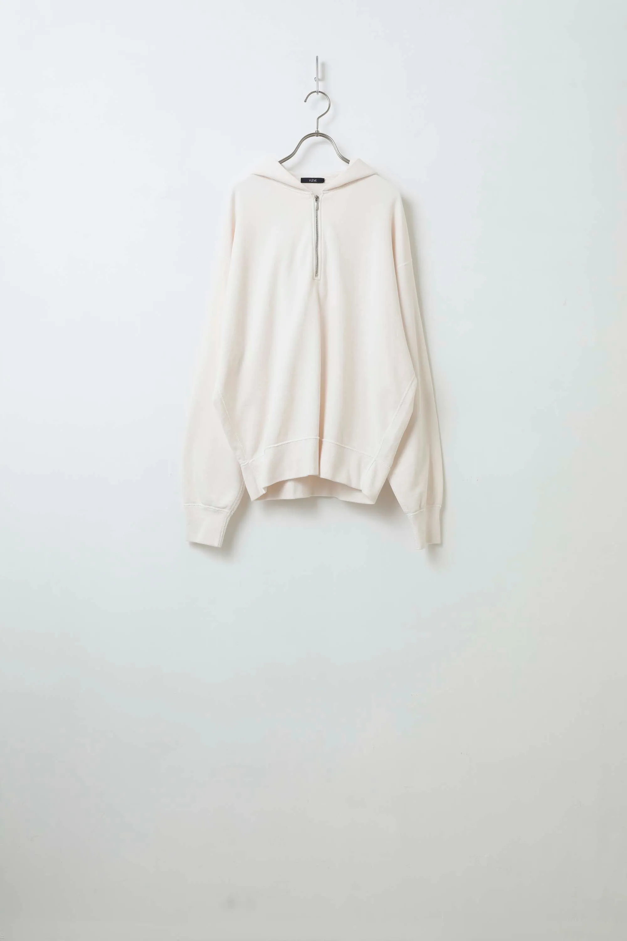 YLÈVE / COTTON FLEECE HOODIE