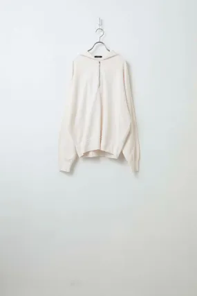 YLÈVE / COTTON FLEECE HOODIE